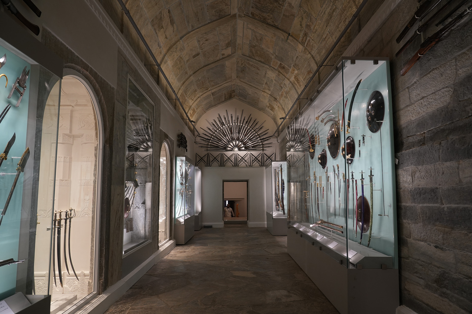 Salehkhana Gallery: Arms and Armoury Exhibition of The City Palace Museum, Udaipur